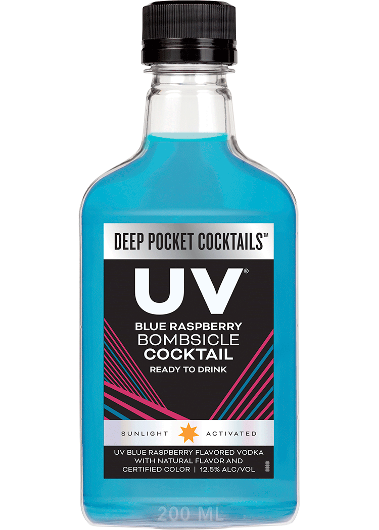UV Blue Raspberry Bombsicle RTD Total Wine & More