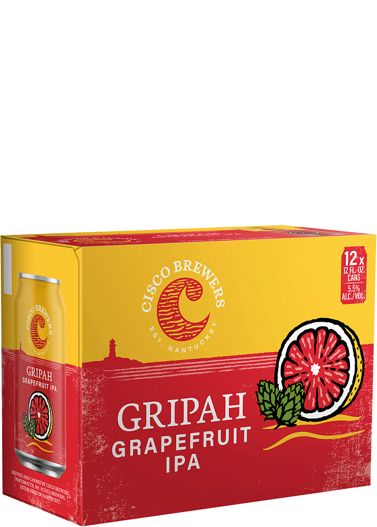 Cisco Gripah Grapefruit IPA Total Wine & More