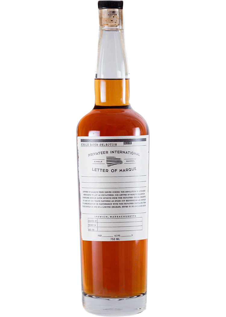 Privateer Letter of Marque Single Barrel Rum Total Wine & More