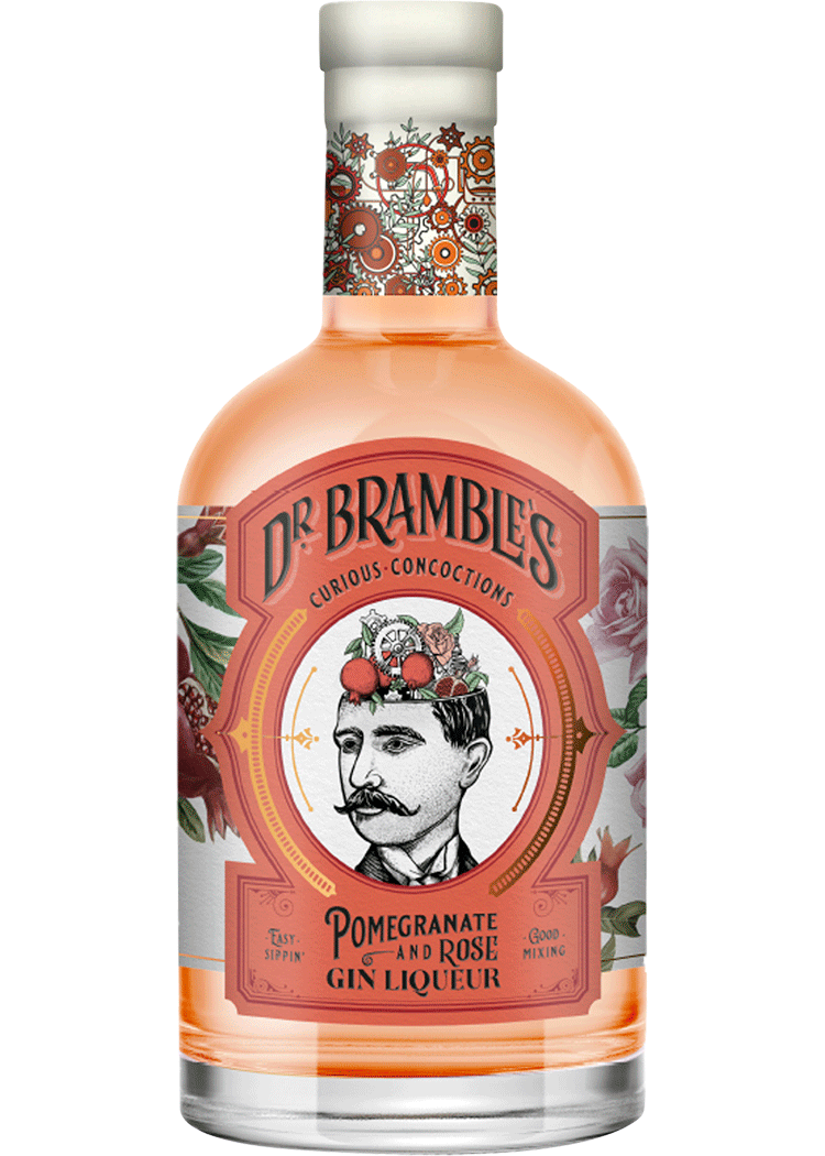 Dr Brambles Pomegranate & Rose Gin Liqueur Total Wine & More