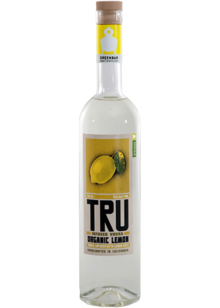 Greenbar TRU Organic Lemon Vodka Total Wine & More