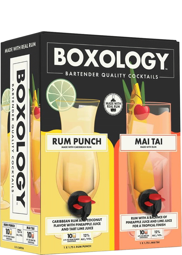 Boxology Rum Punch & Mai Tai Bartender Quality Cocktails Total Wine