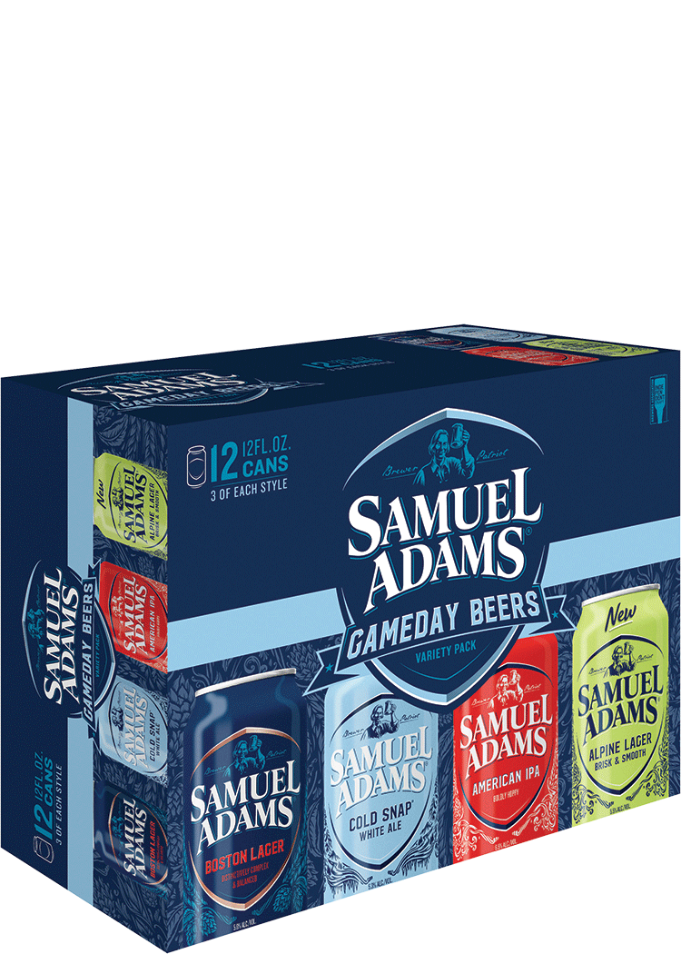 Samuel Adams Gameday Beers Variety Pack Total Wine & More