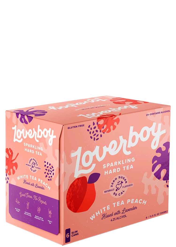 LoverBoy White Tea Peach Hard Tea Total Wine & More