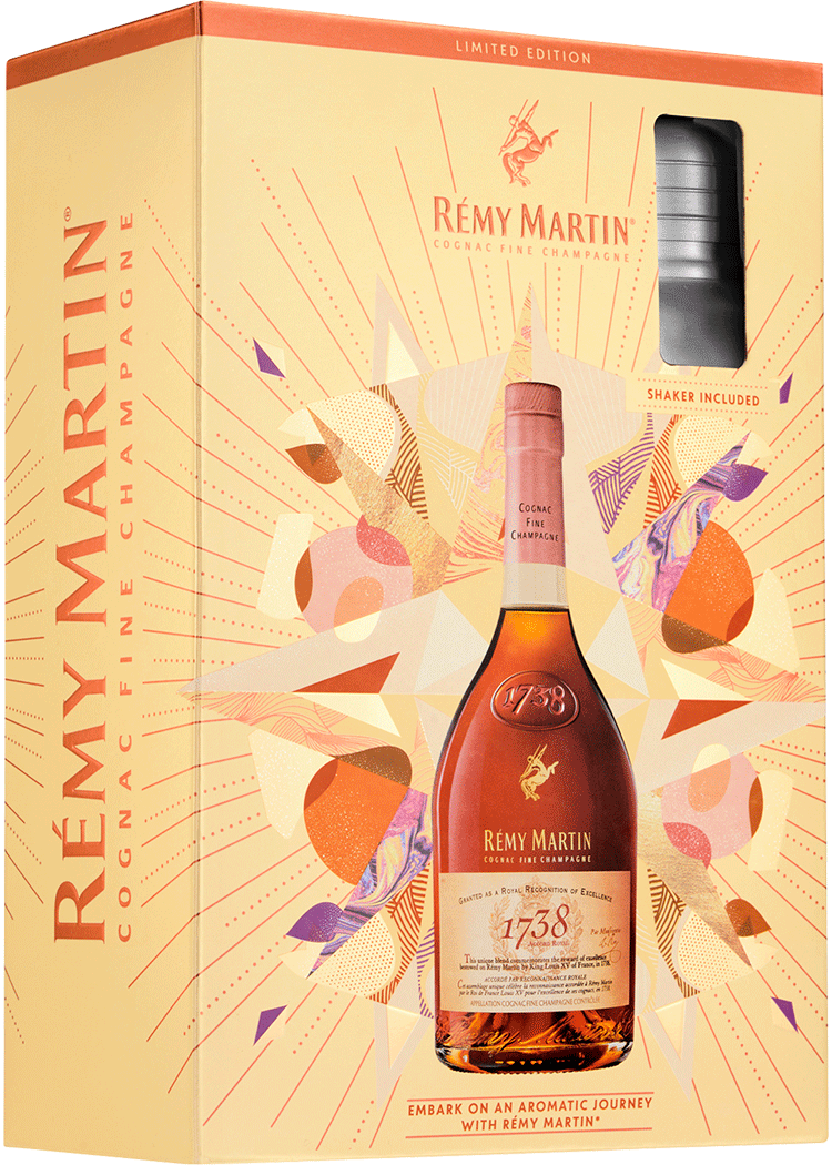 Remy Martin 1738 with Shaker Gift Total Wine & More