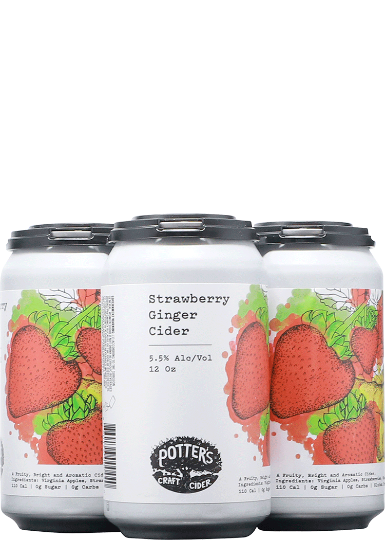 Potter's Strawberry Ginger Cider Total Wine & More