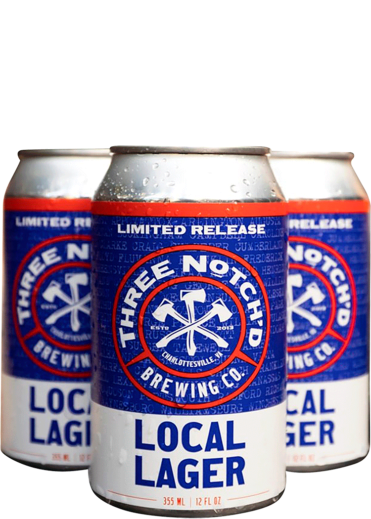 Three Notch'd Local Lager Total Wine & More
