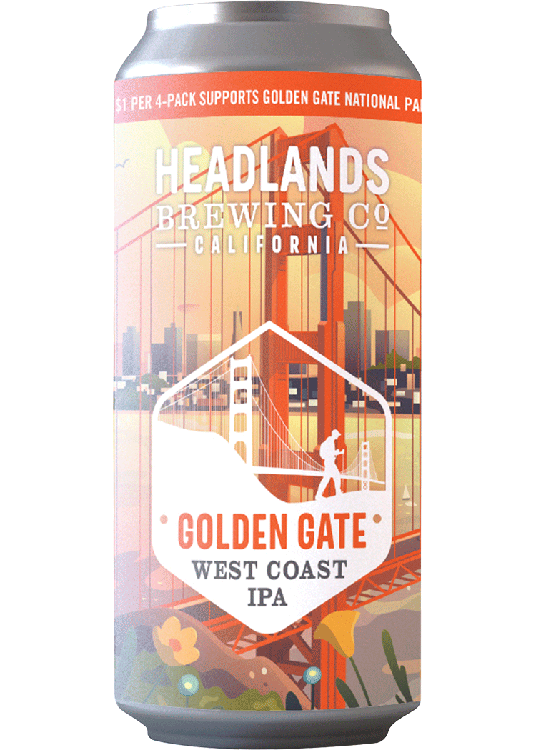 Headlands Golden Gate West Coast IPA Total Wine & More
