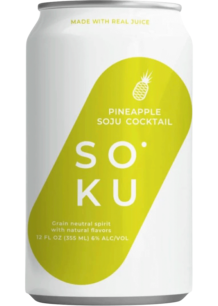 Soku Soju Pineapple Seltzer Total Wine & More