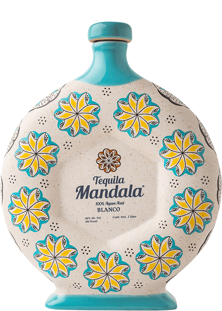 Mandala Blanco Tequila Ceramic Bottle Total Wine & More