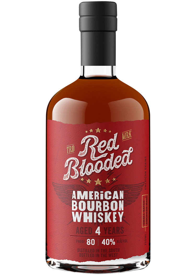 Red Blooded 4 Yr American Bourbon Whiskey Total Wine & More