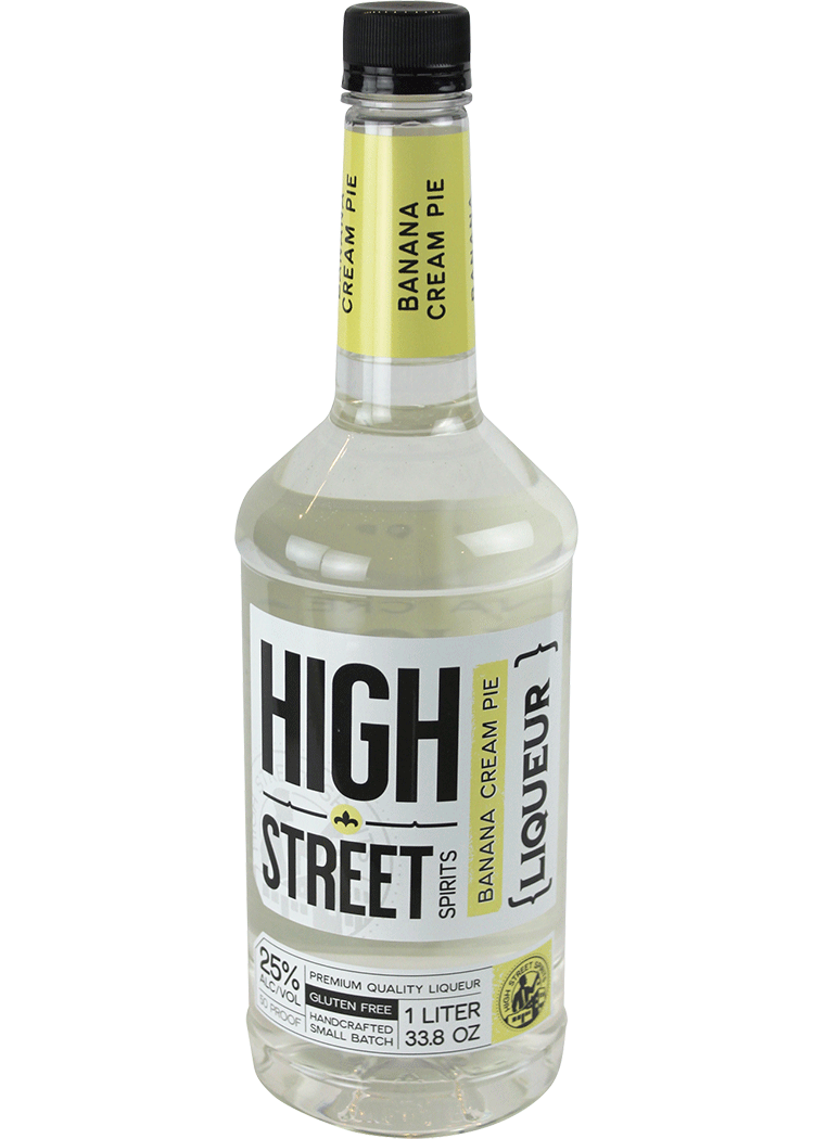 High Street Spirits Banana Cream Pie Liqueur Total Wine & More