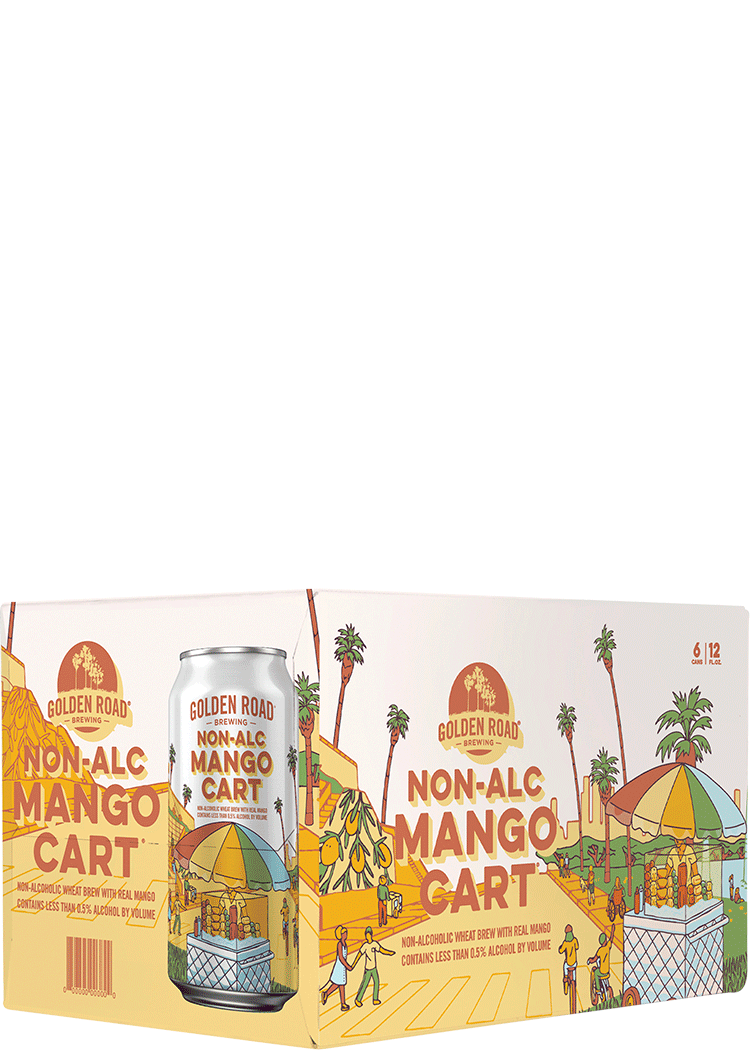 Golden Road Mango Cart NonAlcoholic Total Wine & More