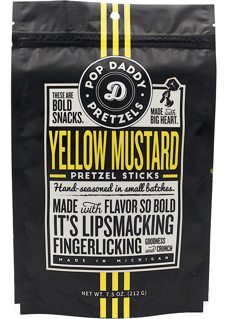 Pop Daddy Yellow Mustard Pretzels Total Wine & More