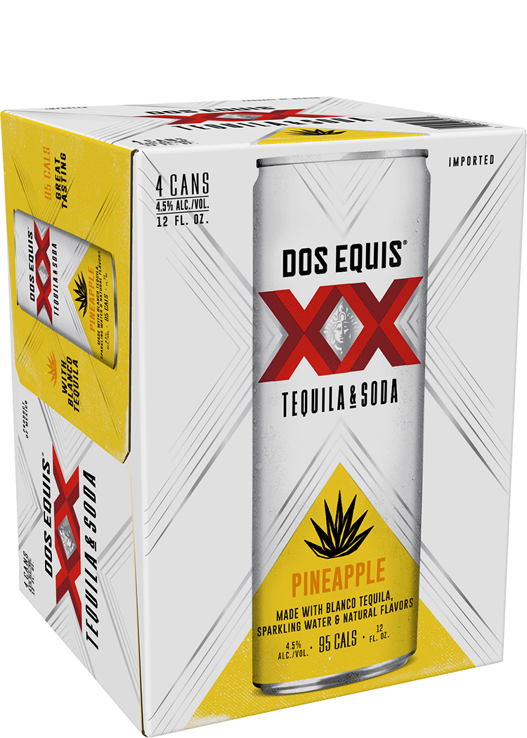 Dos Equis Tequila Soda Pineapple Total Wine & More