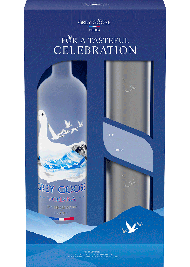 Grey Goose with Two Soda Cans Gift Vodka Total Wine & More