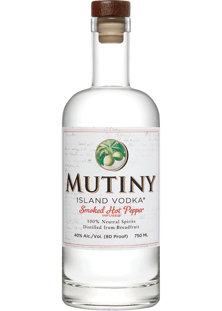 Mutiny Island Smoked Hot Pepper Infused Vodka Total Wine & More