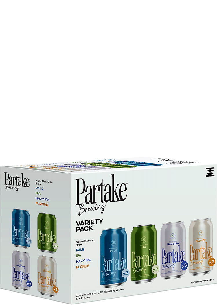 Partake NonAlcoholic Everyday Variety Pack Total Wine & More