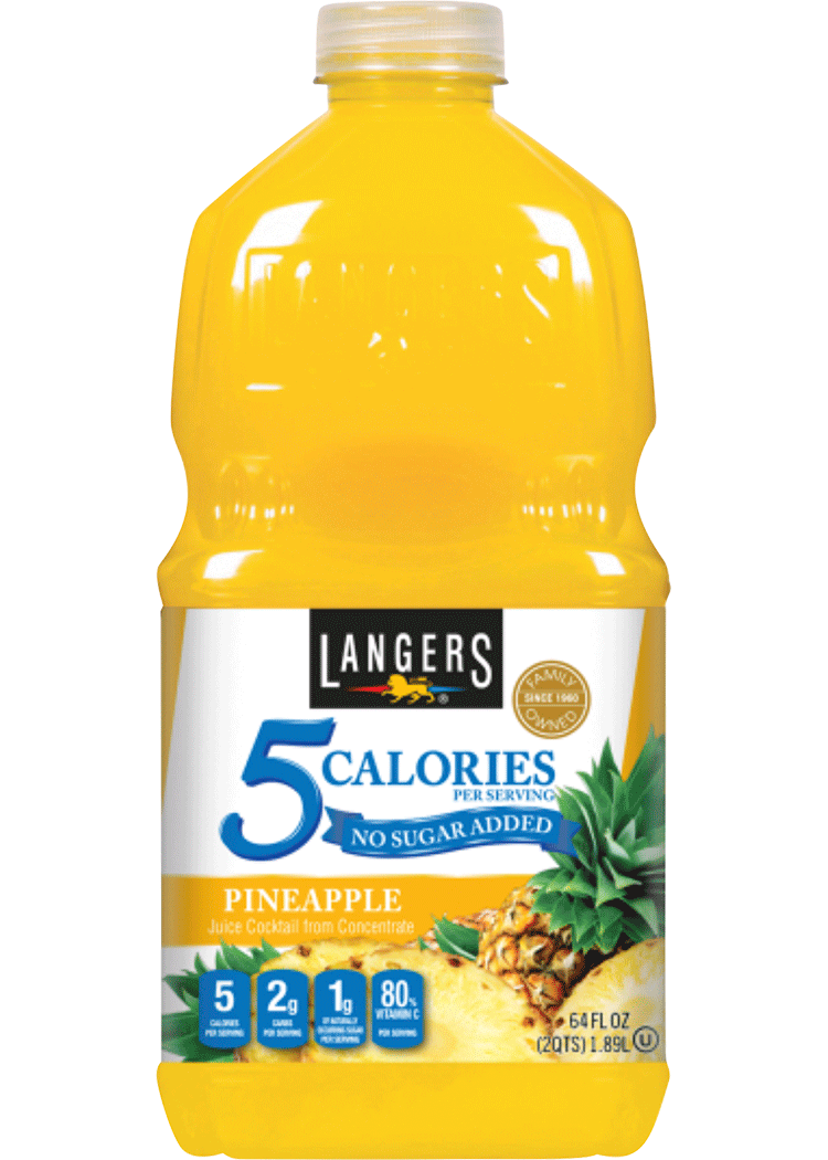 Langer's 5 Calorie Pineapple Juice Total Wine & More