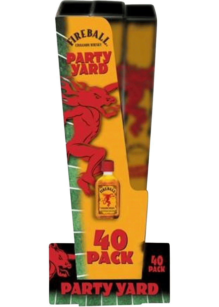 Fireball Party Yard 40 Pack Gift Total Wine & More