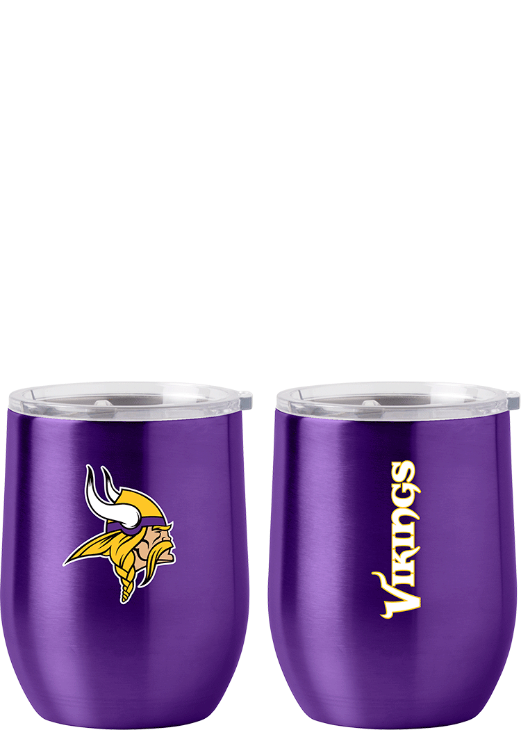 Minnesota Vikings 16oz SS Stemless Wine Glass Total Wine & More