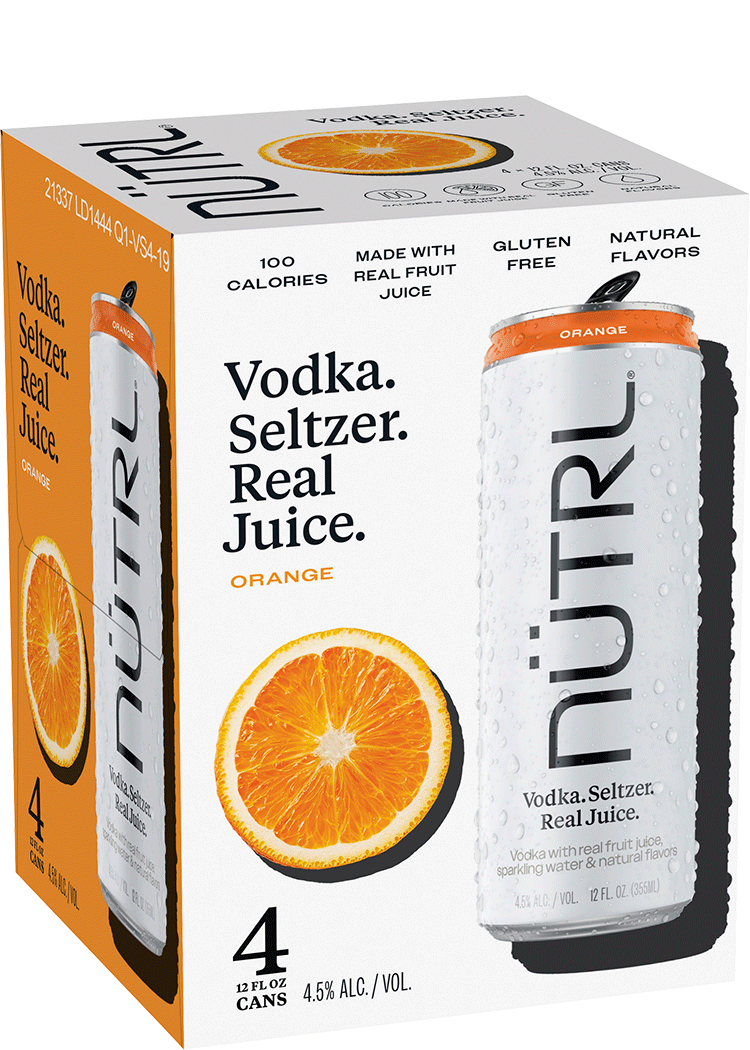 NUTRL Orange Hard Seltzer | Total Wine & More