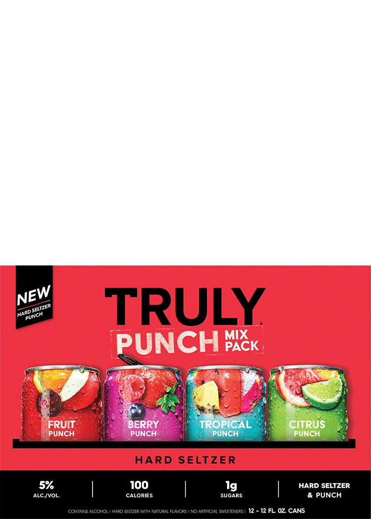 TRULY Hard Seltzer Punch Mix Pack Total Wine & More