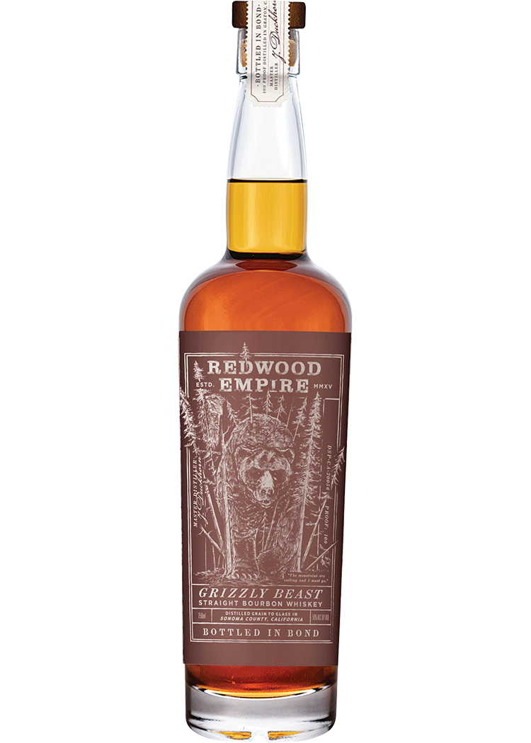 Redwood Empire Grizzly Beast BottledinBond Straight Bourbon Total Wine & More