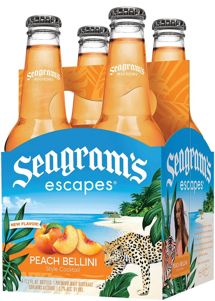 Seagrams Escapes Peach Bellini Total Wine & More