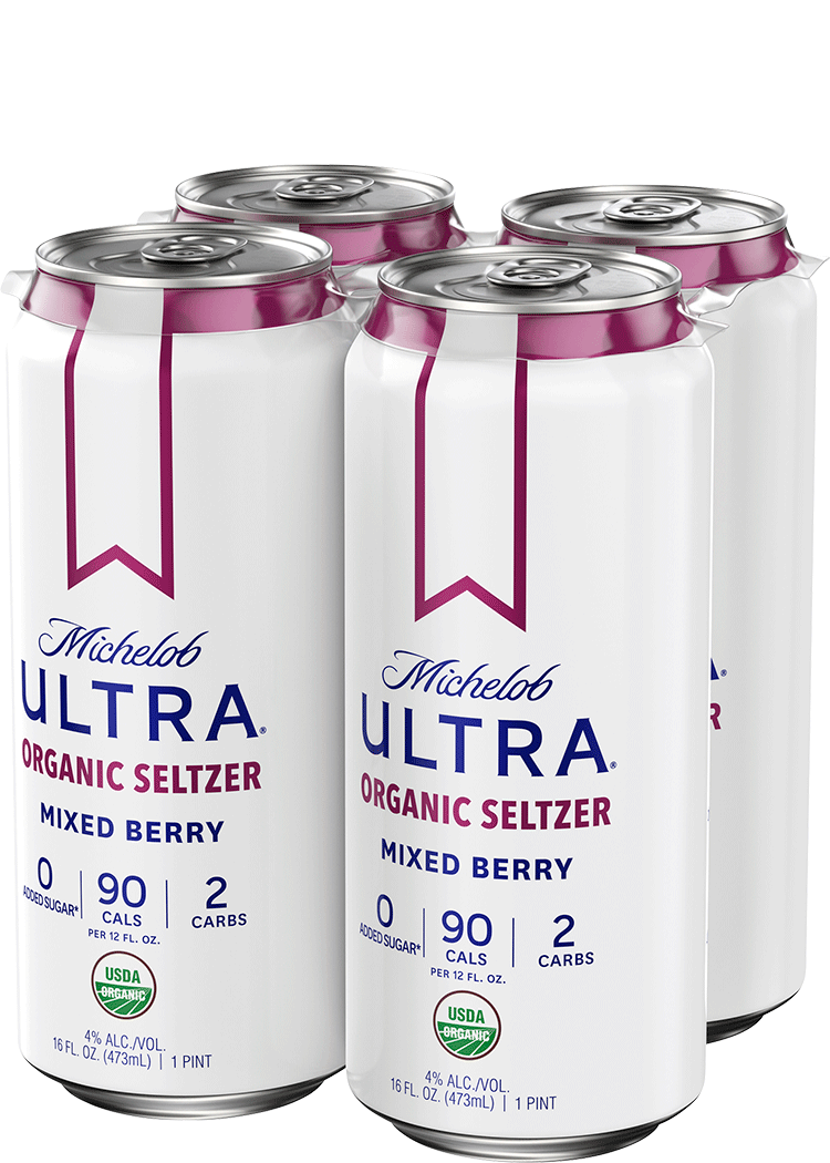 Michelob Ultra Mixed Berry Organic Hard Seltzer Total Wine & More