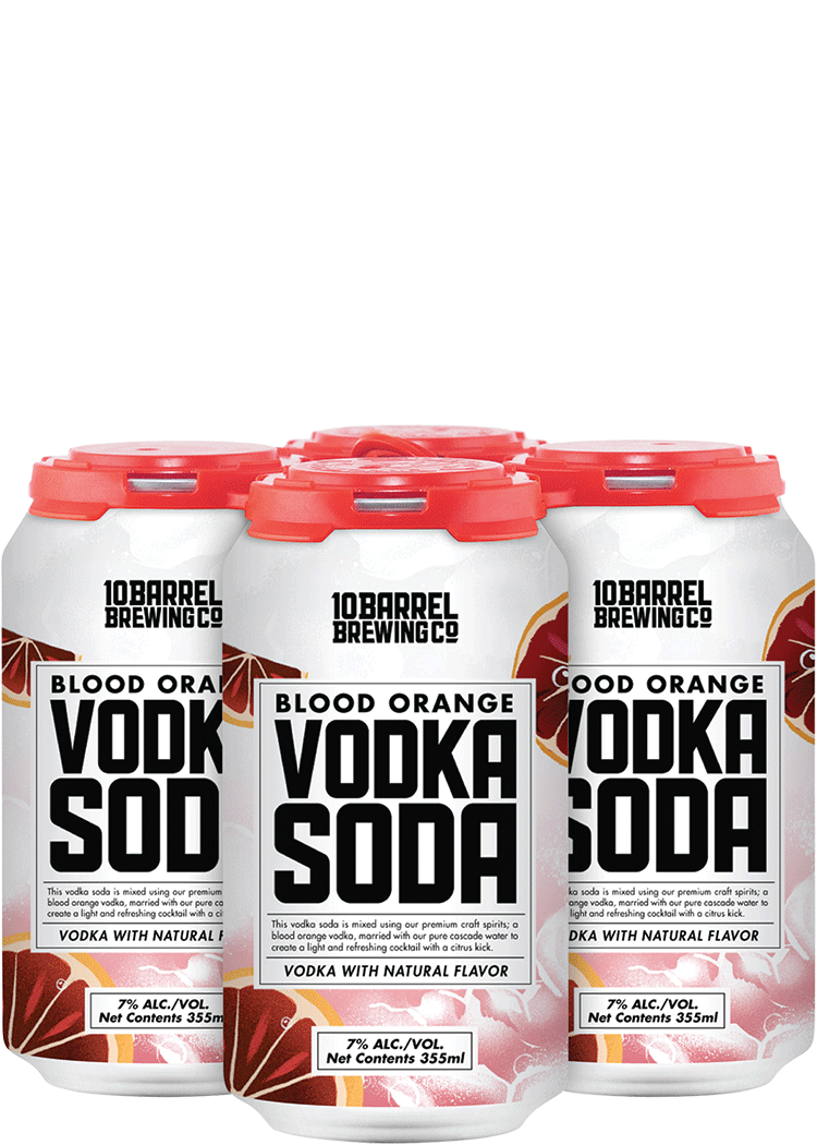 10 Barrel Blood Orange Vodka Soda Total Wine & More