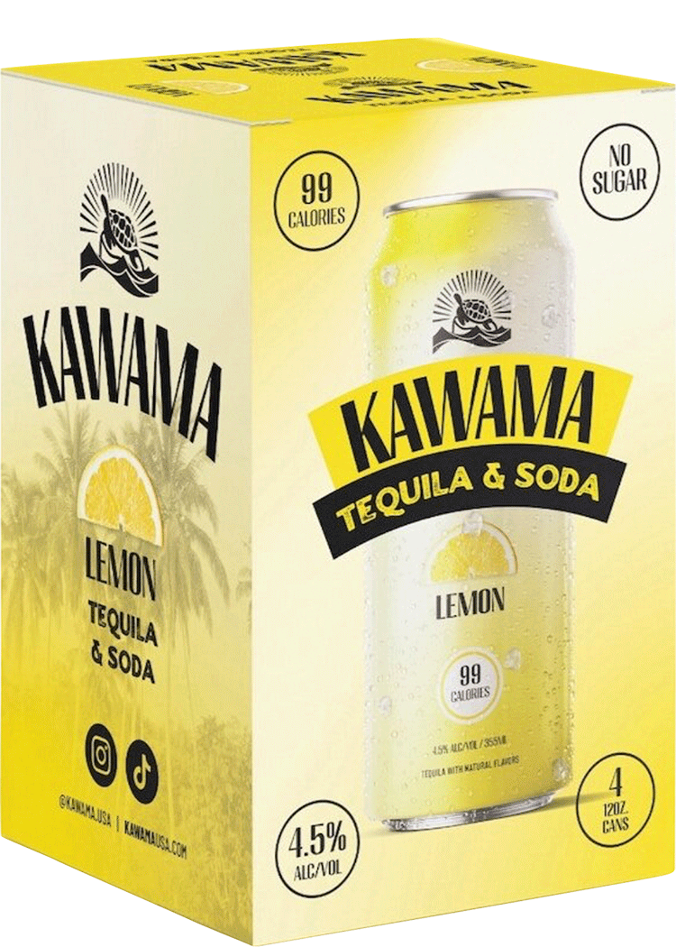 Kawama Lemon Tequila & Soda Total Wine & More