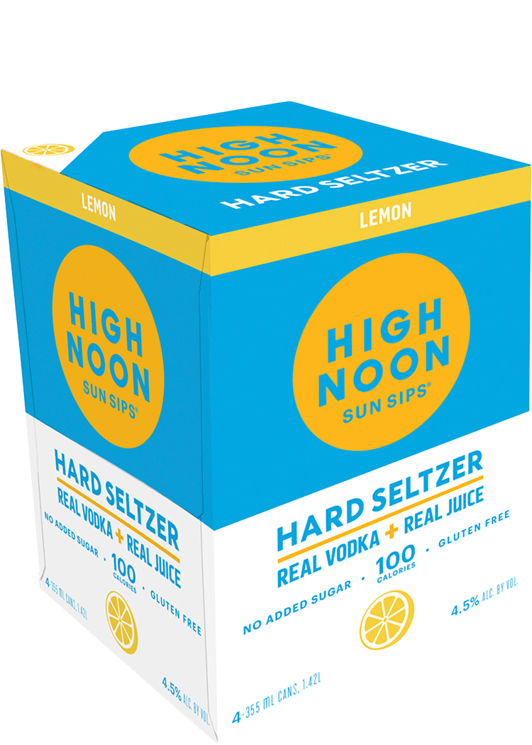High Noon Hard Seltzer Vodka Lemon Total Wine & More