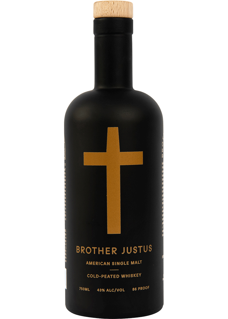 Brother Justus American Single Malt ColdPeated Whiskey Total Wine & More