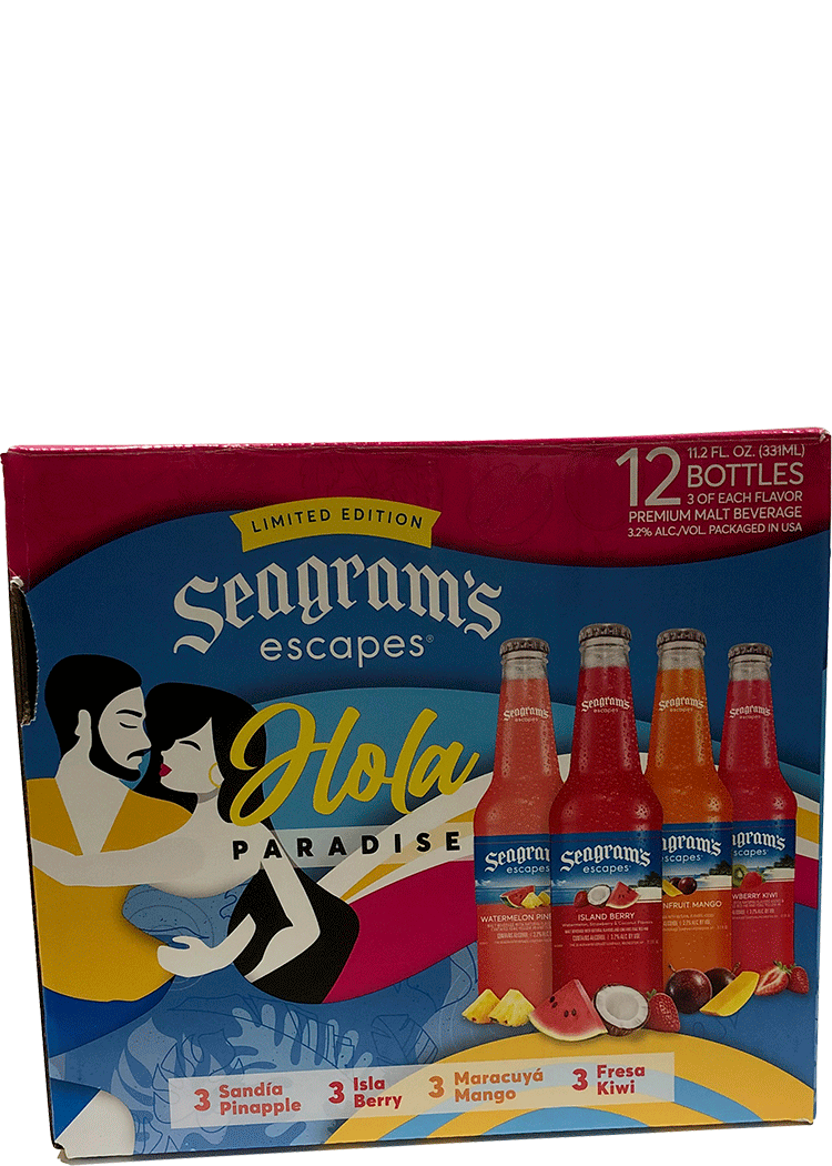 Seagrams Escapes Hola Paradise Variety Total Wine & More