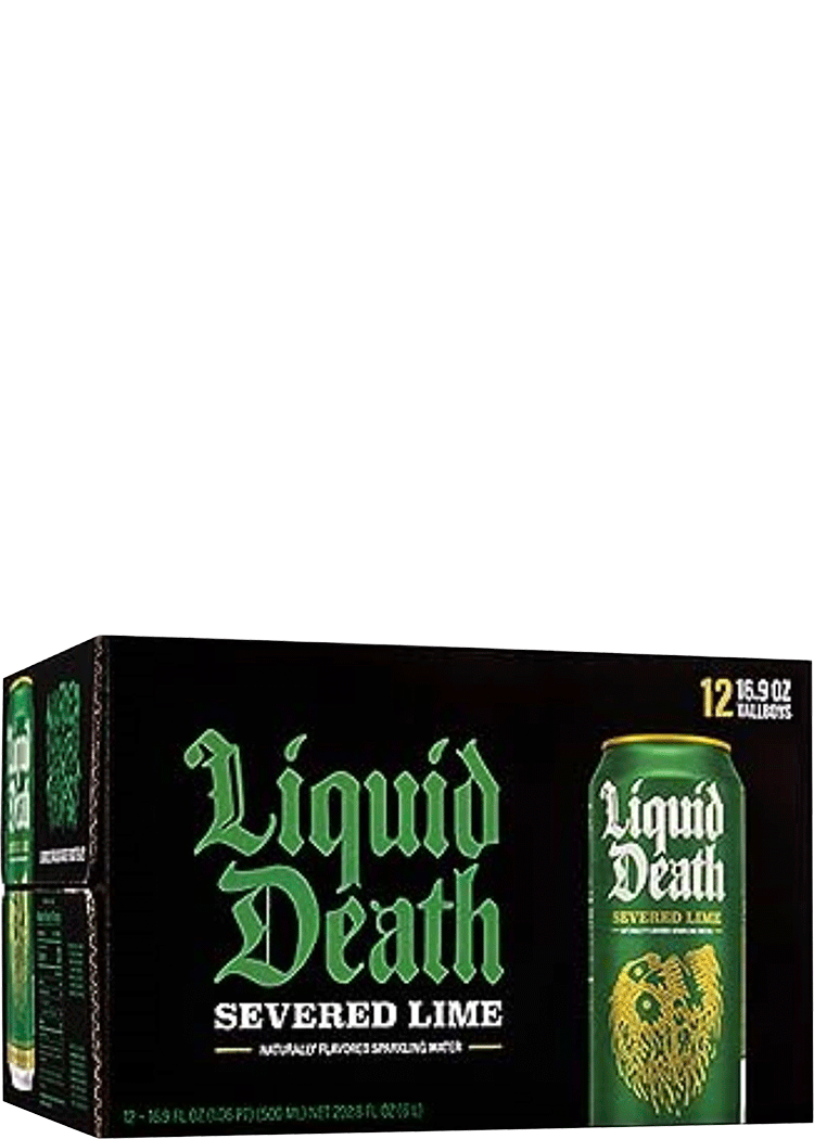 Liquid Death Sparkling Severed Lime Total Wine & More