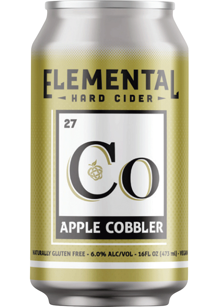 Elemental Hard Cider ""Cobalt"" Apple Cobbler Hard Cider Total Wine & More