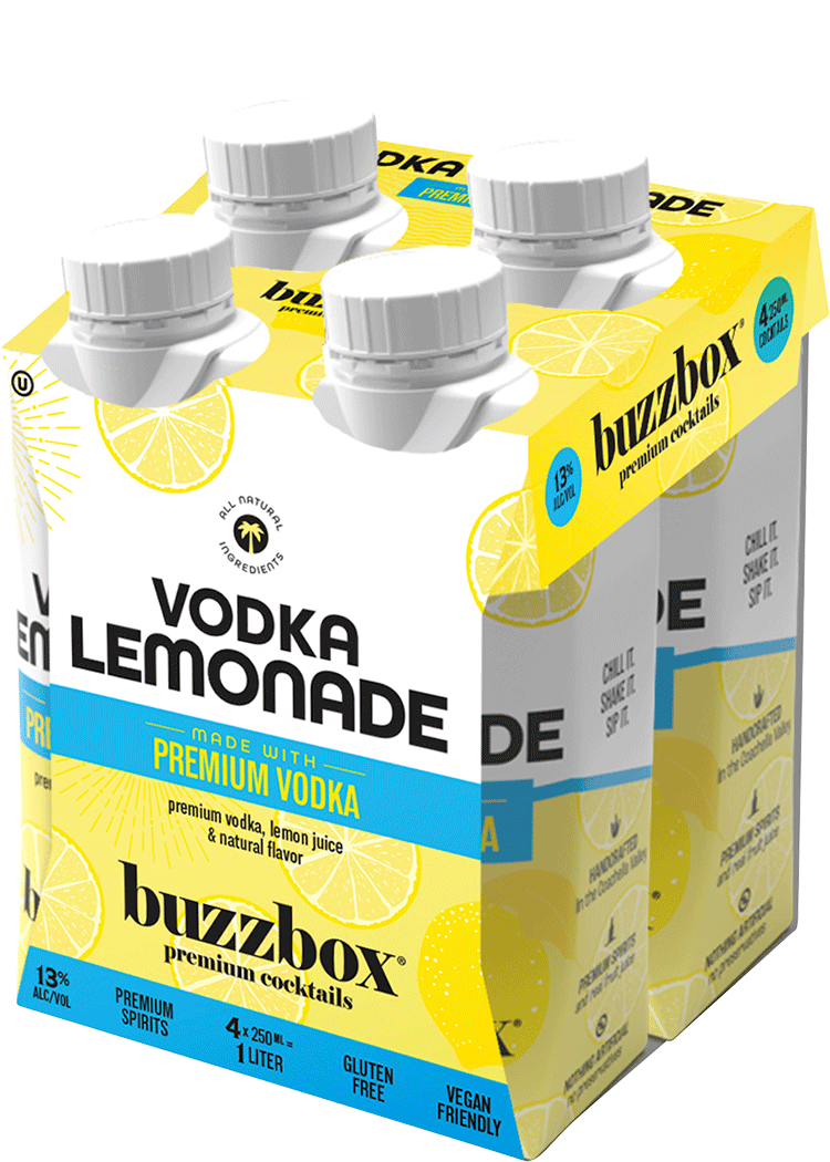 BuzzBox Vodka Lemonade Total Wine & More