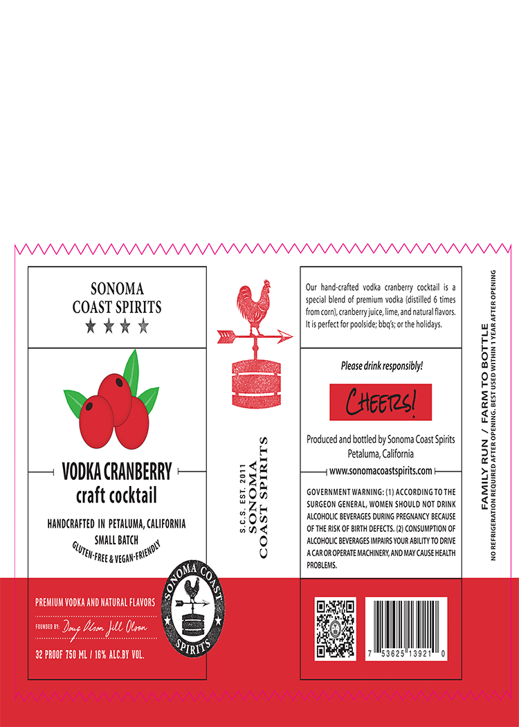 Vodka Cranberry craft cocktail Total Wine & More