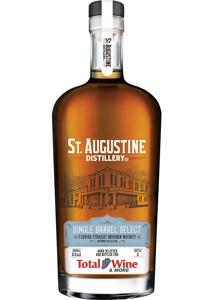 St. Augustine Florida Straight Bourbon Barrel Select Total Wine & More