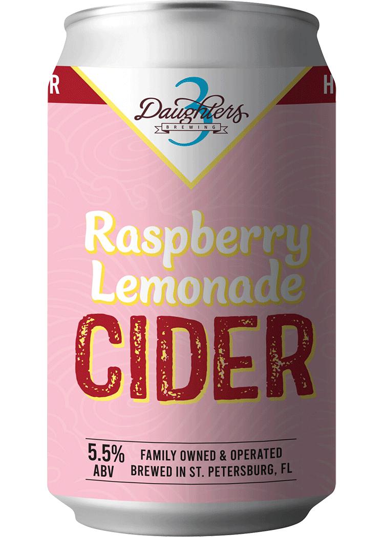 3 Daughters Raspberry Lemonade Cider Total Wine & More