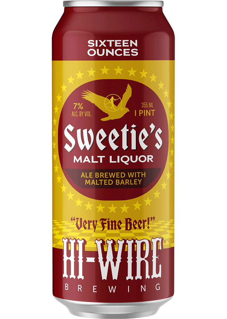 Hi Wire Sweetie's Malt Liquor Ale Brewed with Malted Barley Total