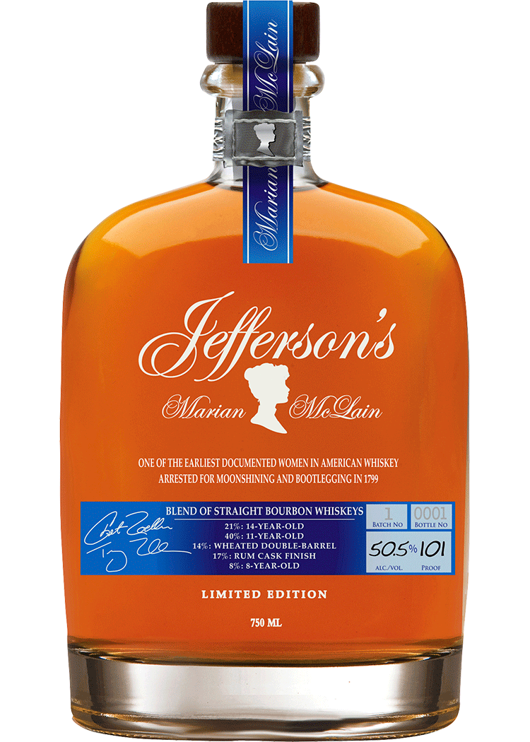 Jefferson's Marian McLain Bourbon Total Wine & More
