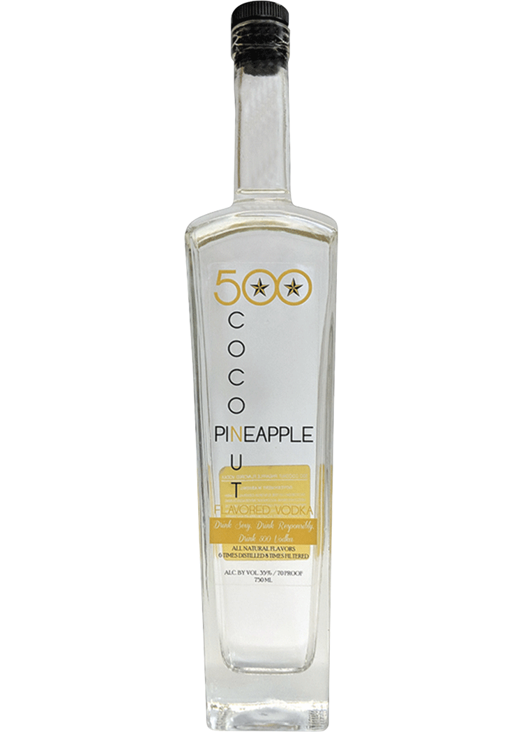 500 Coconut Pineapple Vodka Total Wine & More
