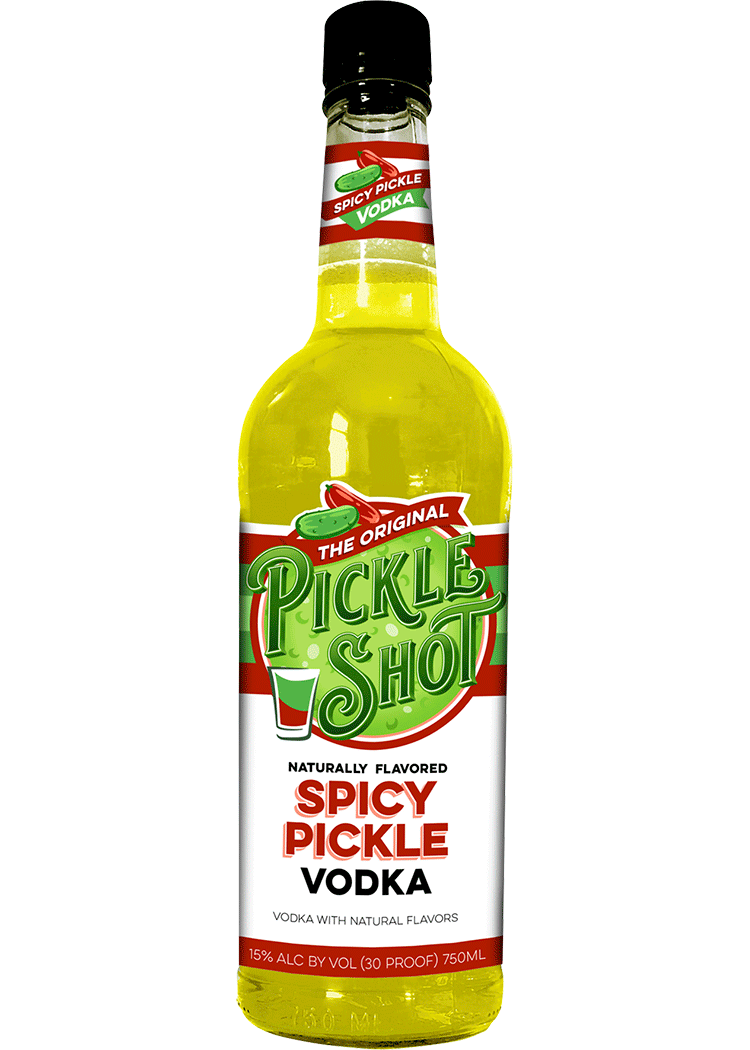 The Original Pickle Shot Spicy Vodka Total Wine & More