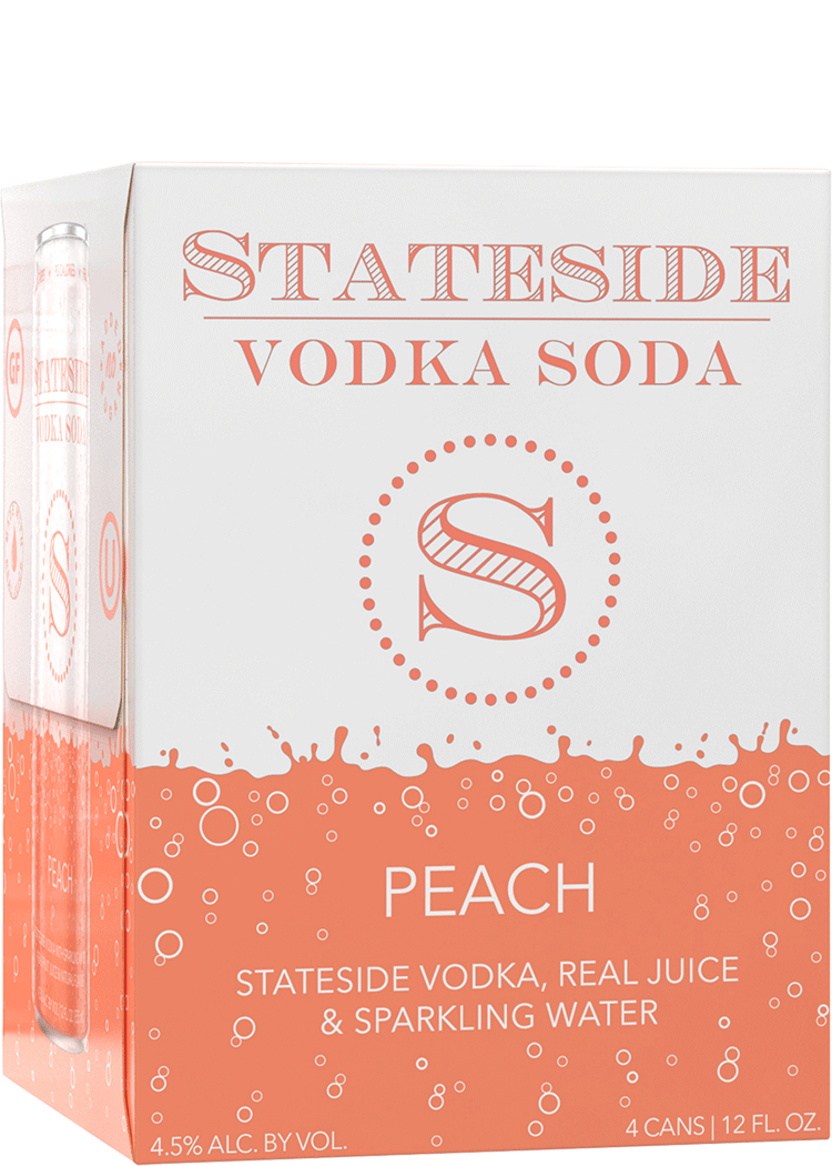 Stateside Peach Vodka Soda Total Wine & More
