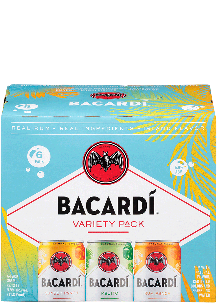 Bacardi Cocktails Variety Pack Total Wine & More