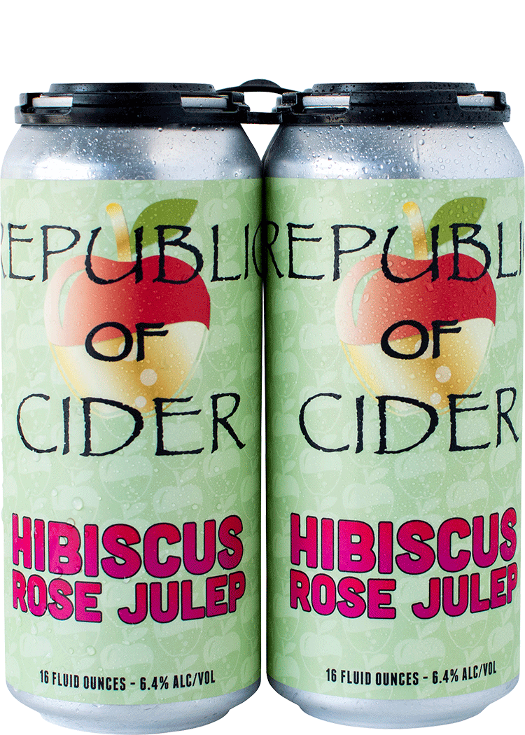 Republic of Cider Hibiscus Rose Julep Total Wine & More