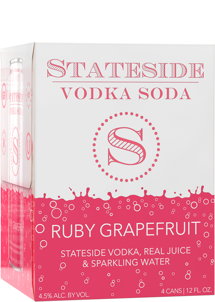 Stateside Grapefruit Vodka Soda Total Wine & More