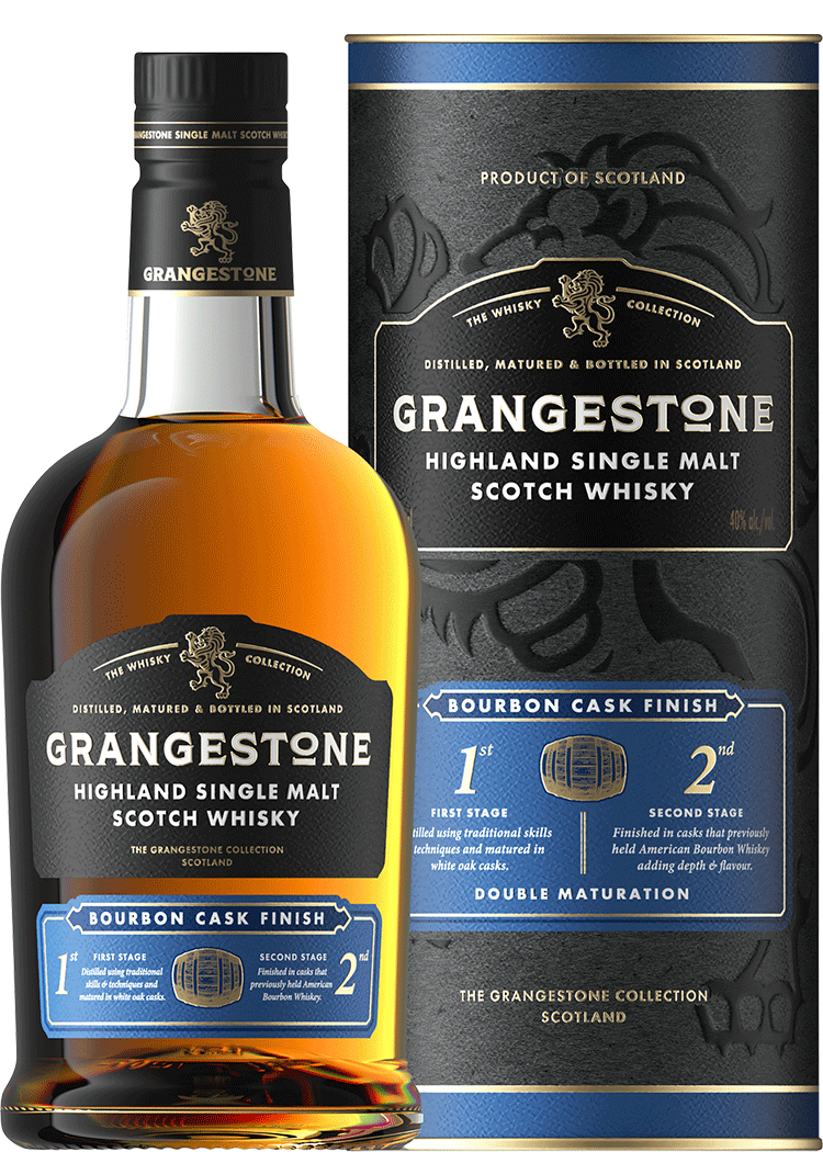 Grangestone Bourbon Cask Finish Single Malt Scotch Whisky | Total Wine ...